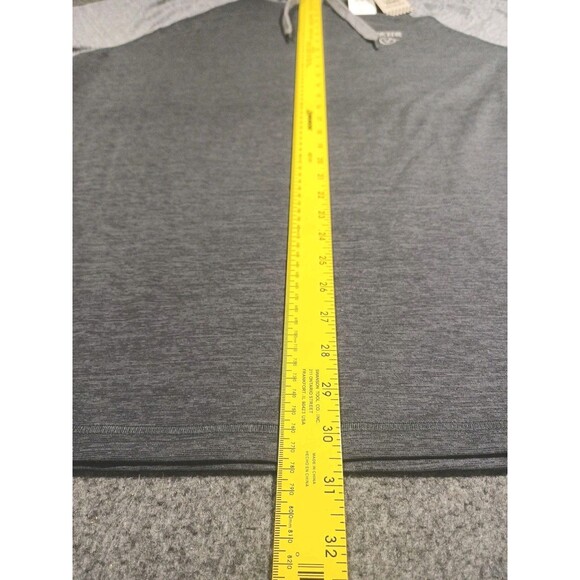 Vans Off The Wall Tee Hoodie Sweatshirt Men's XXL Two Tone Black/Gray NWT - Picture 10 of 14